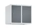 opzetkast,v. locker,2vak.,vak B 300mm,HxBxD 500x600x500mm,vleugeldeur