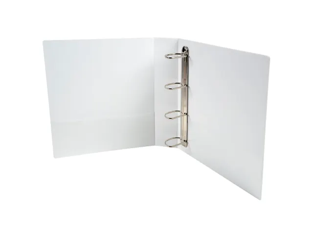 Ringmap Pp Personaliseerbaar Kreacover 4D-Ringen 50mm A4 Maxi Wit