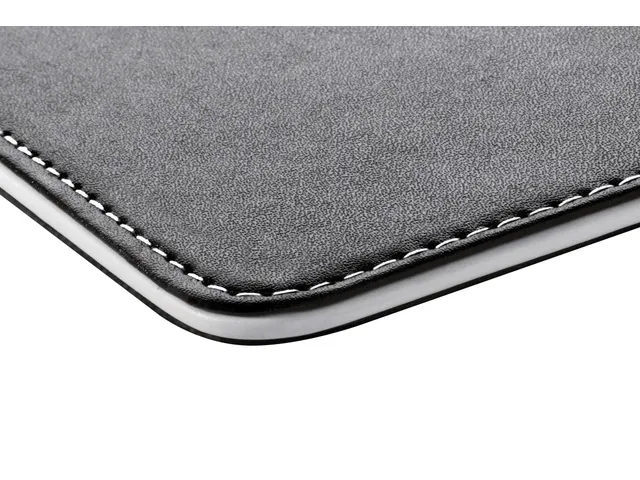 Bureauonderlegger Kunstleer 60x45 zwart