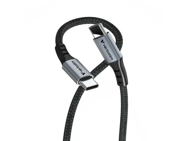 S+C Usb-C/Usb-C Kabel zwart 100W 31846 480Mbps 1.20m