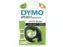Labeltape Dymo Letratag 91200 papier 12mm zwart op wit S0721510