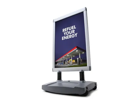 Stoepbord A1 Windtalker Excel Plastic Voet