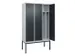 locker voor scheiding van kleding,HxBxD 2120x1200x500mm,3vak