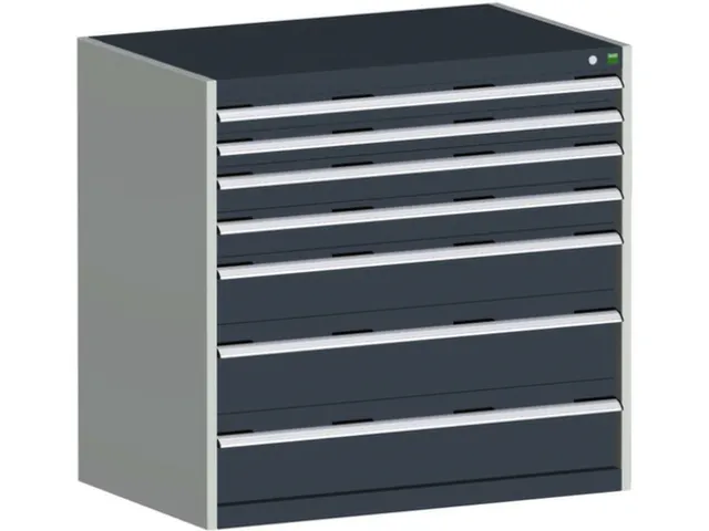 ladekast HxBxD 1000x1050x650mm 7laden zware lasten RAL7035 RAL7016