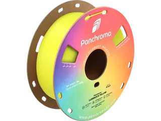 Polymaker 3D filament Panchroma PLA Luminous 1,75mm Geel 1kg - 2