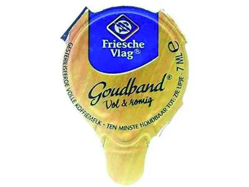 Koffiemelk Friesche Vlag goudband cups 10x7.5 gram