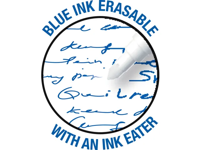 Inktwisser BIC blauw