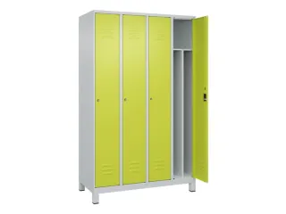 locker voor scheiding van kleding,HxBxD 1950x1200x500mm,4vak - 2