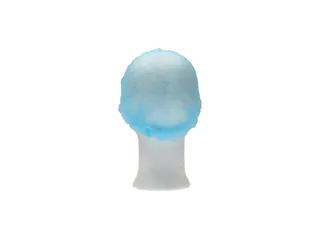 Haarnet CMT clip non-woven M 50cm PP blauw 100 stuks - 3