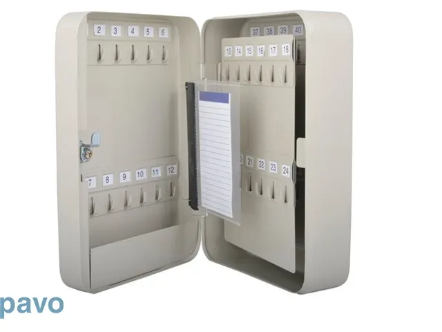 Sleutelkast Qbasic 48 haken 250x180x80mm