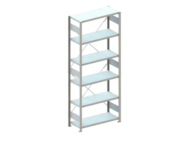 systeemstelling,grondveld,CLIP,HxBxD 2500x1356x436mm,vakl. 230kg