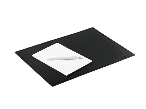 Schrijfonderlegger 420x300 mm voor vergaderzalen PP zwart