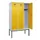 locker,HxBxD 2120x1200x500mm,3vak,vak B 400mm,cil.-slot,voetonderstel