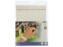 Polsbandjes Kangaro 254x195mm wit 100 stuks