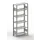 dossierstelling,grondveld,HxBxD 1850x806x336mm,vaklast 80kg