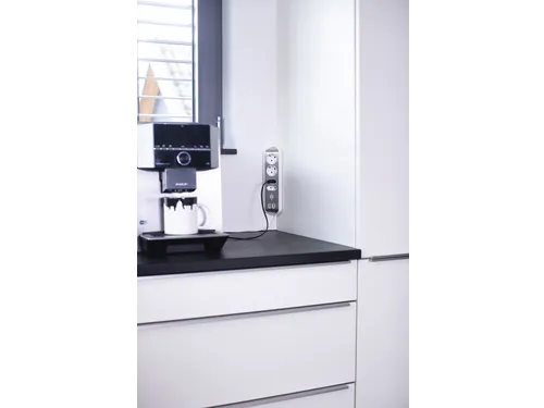 Stekkerdoos Brennenstuhl bureau Estilo 4 voudig inclusief 2 USB 2 m