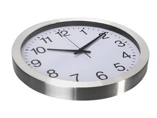 Aluminium Wandklok Ø 40cm dcf cijferaanduiding - 4