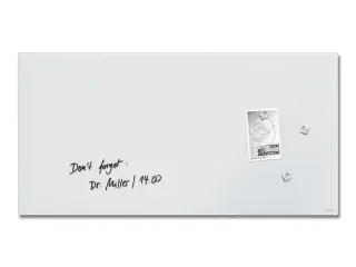 Glas Magneetbord Sigel Artverum mat superwit 91x46cm - 1