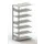 dossierstelling,aanbouwveld,HxBxD 2200x1006x636mm,vaklast 80kg