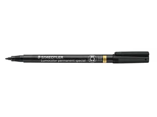 Viltstift Staedtler Lumocolor 319 special permanent M zwart - 1