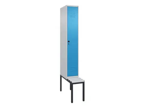 locker voor scheiding van kleding,HxBxD 2120x300x815mm,1vak