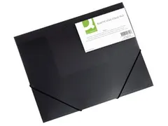 Elastomap A4 Mat Met Drie kleppen PP 400 Micron Zwart