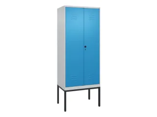 PBM-locker,HxBxD 2120x800x500mm,2vak,vak B 400mm,draaigrendel - 1