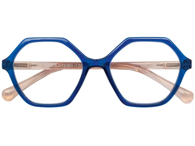 Leesbril I Need You Stella +3.00 dpt blauw