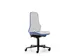 siège d'atelier pivotant,assise HxP 450-620x470mm,piètement noir