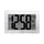 Digitale wandklok Technoline WS 8019 212x140x32mm zilver