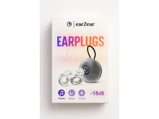 Earplug ear2ear 18dB zilver - 1