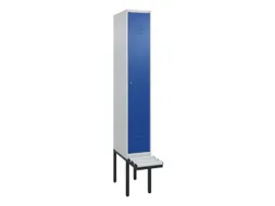locker voor scheiding van kleding,HxBxD 2120x300x815mm,1vak