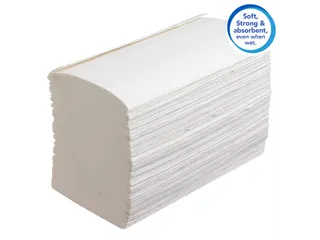 Handdoek Scott i-vouw 1-laags 21x20cm wit 15x304stuks 6689 - 5