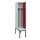 locker met bank,voor scheiding van kleding,HxBxD 2120x400x815mm,1vak