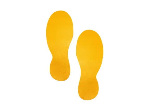 plakstroken,voet,RAL1003,antislip,LxB 240x90mm