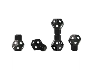 Dices 6-10mm M4 draad 12 stuks - 1