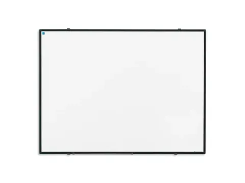 Whiteboard 30x45cm Gelakt Staal Softline 8mm zwart profiel