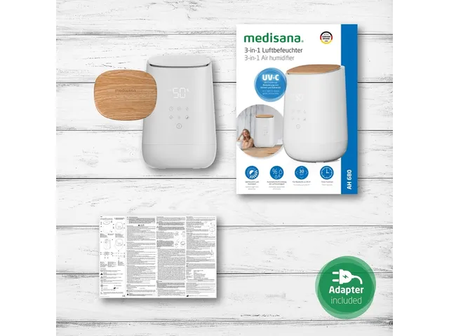 Medisana AH 680 3-in-1 Luchtbevochtiger Wit