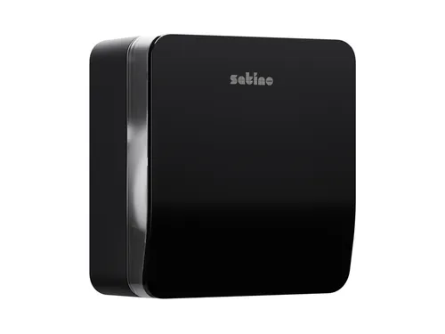 Toiletpapierdispenser Satino JT1 Hyginity jumbo S zwart 333405