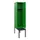locker met bank,HxBxD 1950x400x815mm,1vak,vak B 400mm,cilinderslot
