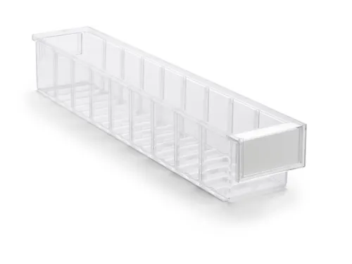 Transparante Assortimentsdoos Hxbxd 82x92x500mm Polystyreen