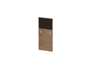 baliepaneel,v. bureau,aanbouw links,B 600mm,NT-cherry,BN2036-bruin - 1