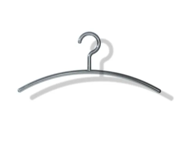 Kleerhangers Staal Zilver