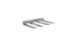 traverse pour marchandises longues,force 1500kg,HxLxl 280x1390x2000mm