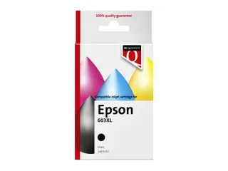 Inktcartridge Quantore alternatief tbv Epson 603XL zwart - 1
