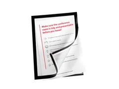 Frame Quantore A4 zelfklevend zwart