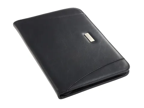 Schrijfmap Rillstab RI98444 Excellent de luxe A4 lederlook zwart
