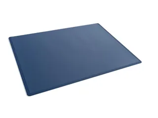 Schrijfonderlegger 650x500 mm met transparante cover PP Donkerblauw - 1