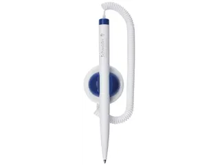 Balpen Schneider Klick-Fix Wit met koord Medium - 6