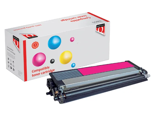 Tonercartridge Quantore alternatief tbv Brother TN-325M rood